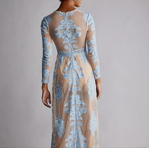 For Love & Lemons Temecula Maxi Dress size S NWT - Picture 4 of 11